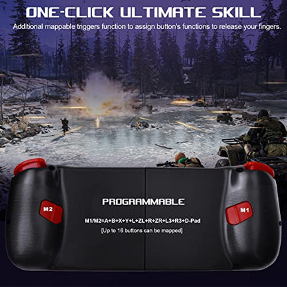 Megadream Mobile Game Controller Gamepad for iPhone iOS Android PC: Works with iPhone 16/15/14/13/12/11, iPad, Samsung Galaxy, TCL, Tablet, Call of Duty, Minecraft - Directly Play (Camouflage) - color: Camouflage