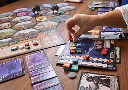 Stonemaier Games: Expeditions: Gears of Corruption Expansion by Jamey Stegmaier | Add to Expeditions - A Strategy Board Game | New Mechs, Characters, Hero Worker, & Map Bonuses | 1-6 Players, 90 Mins