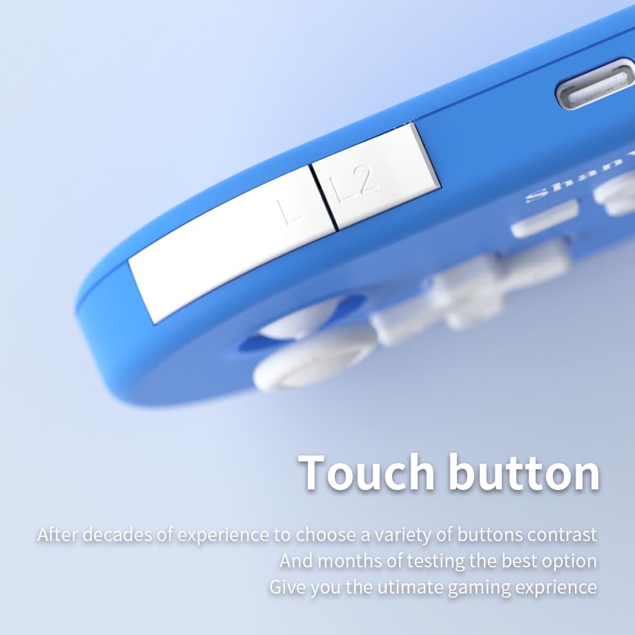 ShanWan Wireless Bluetooth Controller is Compatible With the Switch/Switch 2, Steam Deck, PC, Android, iPhone, iPad, and macOS. It Features Customizable Buttons and Macros, Motion Controls, linear Motor Vibration, Joysticks, Triggers, and a D-pad