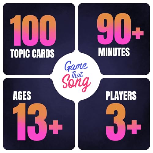 Game That Song - Music Party Game for Adults & Families | Card Game for Game Night | Compete to Play the Best Song | 3-6 Players or Groups - style: *Original*