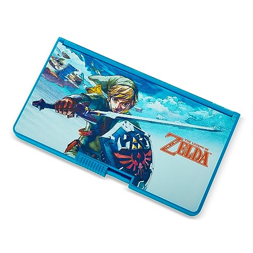 PowerA Game Card Case XL for Nintendo Switch / Switch 2 / Switch Lite / OLED Model - Master Sword Defense - color: Master Sword Defense