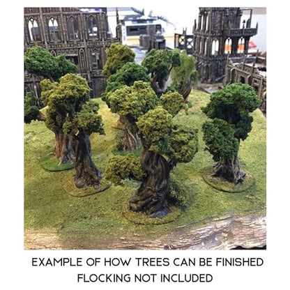 Gnarly Trees - Tabletop Terrain for Fantasy Wargames and RPGs 28mm 32mm Miniatures