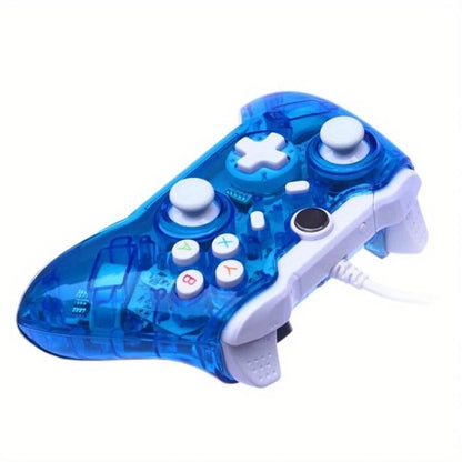 Seven Fairies Wired USB Game Controller for Windows PC, Android, Nintendo Switch & Steam Deck, Hall Effect Joysticks, Turbo, Dual Vibration, Plug and Play Gaming Gamepad with Ergonomic Design