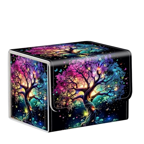 for Card Storage - High Capacity Anime Card Sleeves, Commander Decks, Luminescent Tree - color: Luminescent Tree