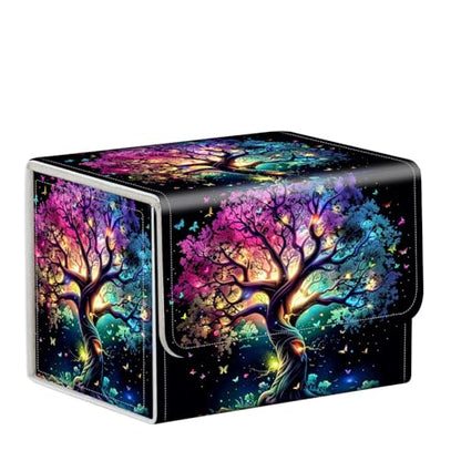 for Card Storage - High Capacity Anime Card Sleeves, Commander Decks, Luminescent Tree - color: Luminescent Tree