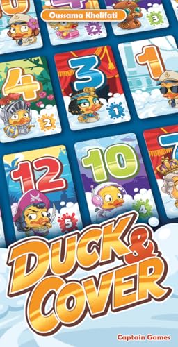 Duck and Cover Party Game | Fun Fast-Paced Card Game for Family Game Night, Hilarious Competitive Game for Kids & Adults, Ages 7+, 2-7 Players, 30 Mins