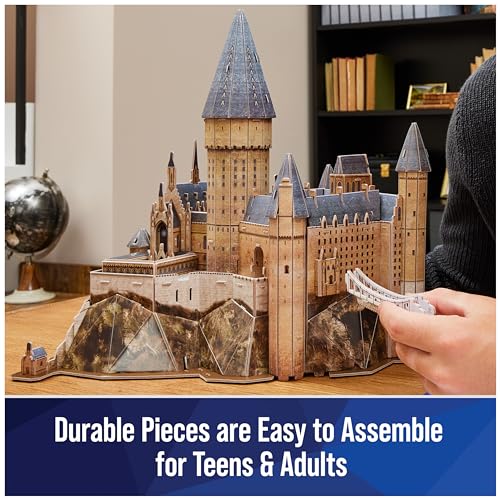 4D Build Harry Potter Hogwarts Castle 3D Puzzle Model Kit for Adults - style: Hogwarts Castle 3D Puzzle 209 pcs
