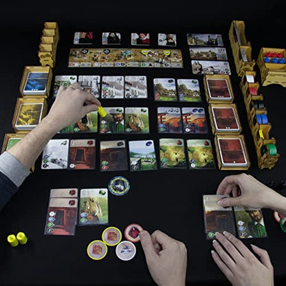 SMONEX Board Game Organizer Compatible with All of Splendor Board Game Expansion - Organizer Insert Suitable for Splendor Made from Strong Plywood
