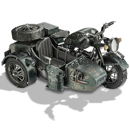Piececool 3D Puzzles for Adults, Motorcycle with Sidecar Metal Model Building Kits for Family Time, Side Car DIY Assembling Arts and Crafts Best Birthday Gifts - style: Sidecar