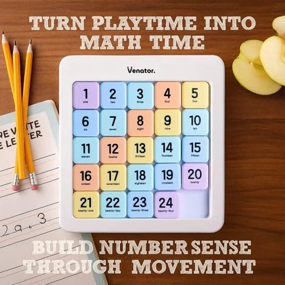 BRAINTRAIN Puzzle | A Challenging Multi-Level Game for Cognitive Growth and Fun Family Momen, Super Slide Puzzle Games to Effectively Improve Your Child's Concentration and Responsiveness ([3x3]) - color: [3x3]