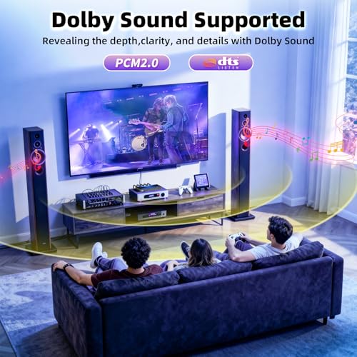 8K@60Hz HDMI Switch 4 in 1 Out. ALYYDBG 4K@120Hz/240Hz HDMI 2.1 Switcher Supports Dynamic HDR10+ HDCP 2.3 CEC, Works with Gaming Consoles TV Box Stick Computer to TV Monitor Projector - size: 4x1