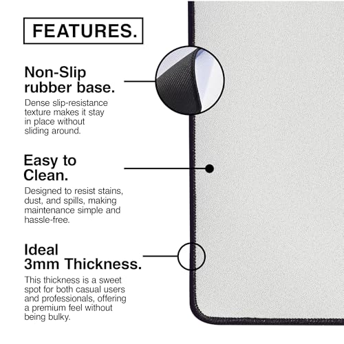 Manga Motors Large Gaming Desk Pad - 36" x 17" Duraglyde Fabric Sakuras-Subaru Desk Mats - Non-Slip, Washable, Smooth Glide for Precision Gaming & Work | Manga Motors, Durable Surface, Washable Fabric, Smooth Glide, Stable Grip, Large Keyboard and Mouse P