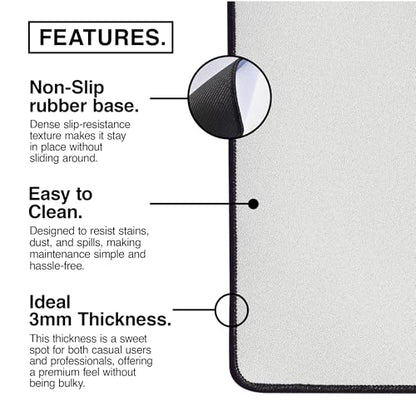 Manga Motors Large Gaming Desk Pad - 36" x 17" Duraglyde Fabric Sakuras-Subaru Desk Mats - Non-Slip, Washable, Smooth Glide for Precision Gaming & Work | Manga Motors, Durable Surface, Washable Fabric, Smooth Glide, Stable Grip, Large Keyboard and Mouse P