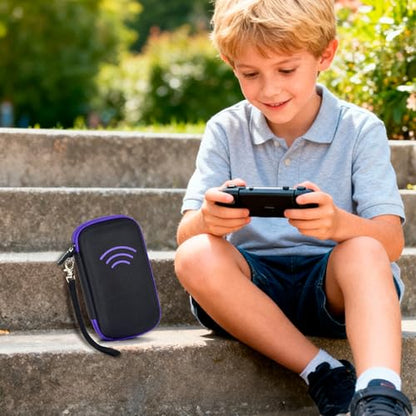 Handheld Game Console Case for RG35XX H/ HRG28XX / RG353V/ RG353VS/ R36S / R36MAX Retroid Pocket Consoles, Holder for Portable Emulator Gaming Player, for Travel Gamers Home Outdoor Storage - Box Only