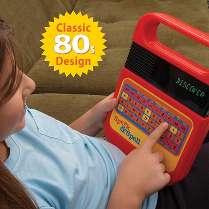 Speak & Spell Educational Learning Toy, Spelling Games, 80s Retro Handheld | Educational Learning Toy, Spelling Games, 80s Retro Handheld, Autism Toys - style: Speak & Spell