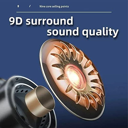 Yoidesu Wireless Gaming Earbuds, Bluetooth 5.3 Noise Cancellation Gaming Earbuds Without Delay, Ergonomical Headset for All Bluetooth Enabled Cell Phones and Smart Devices