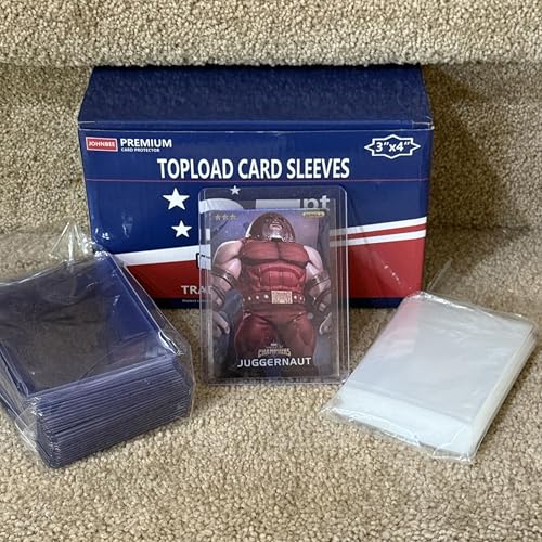 1000 Card Sleeves Top Loaders for Cards, 35pt 3"x4" Clear (500Soft+500Hard) | Playing Cards Holders Fit 2.5"x3.5" Sports Trading Cards, Kpop Photocards, Game Cards, HD Anti-Scratch for Collect & Display - size: 500 Hard Sleeves + 500 Soft Sleeves