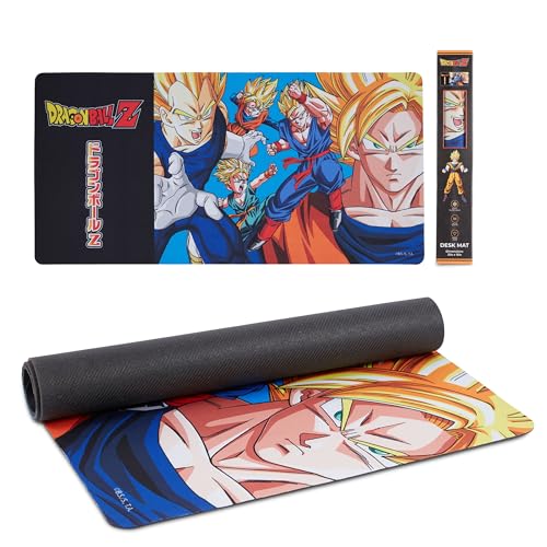 Culture Fly Large Gaming Mouse Pad (31" x 15") - Dragon Ball Z Extended XL Computer Desk Mat, Cool Anime Keyboard Deskmat, Big Desktop Deskpad for Gamer, Long Oversized PC Mousepad for Laptop - color: Dragon Ball