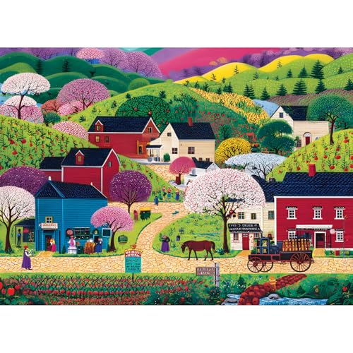 500 Piece Puzzle for Adults, Countryside Scenery Jigsaw Puzzle - style: Countryside Scenery