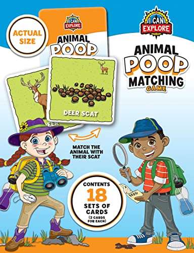 MasterPieces Licensed Kids Games - I Can Explore - Animal Poop Games for Kids & Family, Laugh and Learn - style: Animal Poop