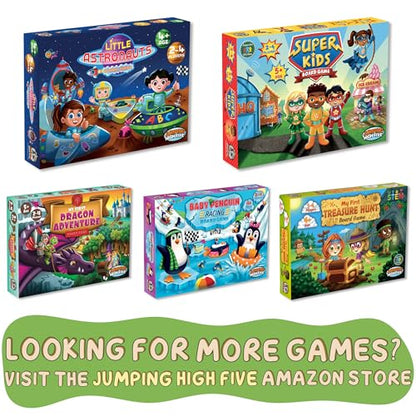 Construction Kids Cooperative Board Game Fun for Kids Ages 4+, 2-4 Players | Fun cooperative building game, kids work together to complete projects. Easy to learn, perfect for family time together.