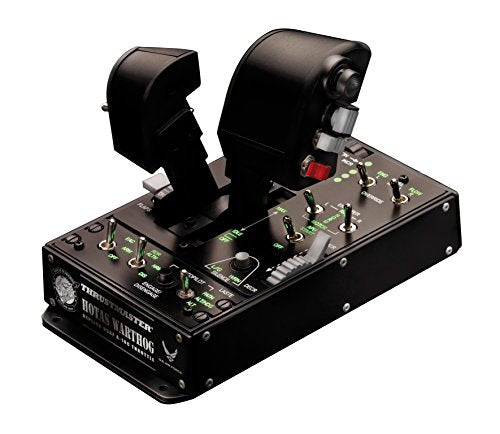 Thrustmaster HOTAS Warthog Dual Throttle Flight Quadrant Add-On - PC | magnetic sensors, adjustable friction, idle & afterburner detents, 17 programmable buttons, metal base, A-10C replica - style: Dual Throttles