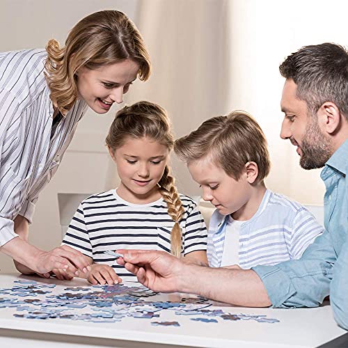 MaxRenard Game 1000 Pieces Jigsaw Puzzle Fine Art Collection Toy Starry Night Over The Rhone by Vincent Willem Van Gogh - color: A011