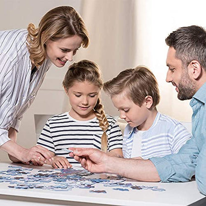 MaxRenard Game 1000 Pieces Jigsaw Puzzle Fine Art Collection Toy Starry Night Over The Rhone by Vincent Willem Van Gogh - color: A011