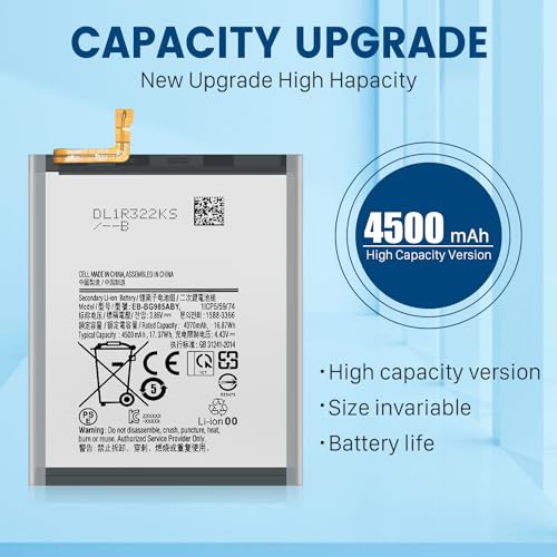 SHENMZ 4500mAh Battery for Galaxy S20 Plus G985 with Repair Tools | High Capacity EB-BG985ABY Li-Polymer Replacement for Samsung Galaxy S20 Plus SM-G985F, Longer Battery Life– Not for S20 Ultra - style: s20 plus