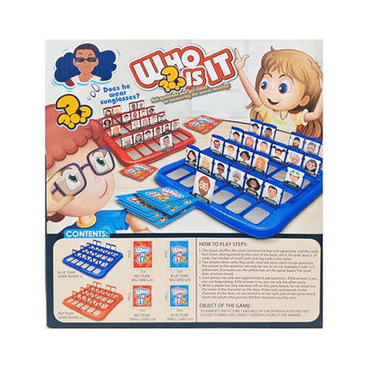 Guessing Game for Kids,Who is It Board Game for 2Players,Family Game - color: Character