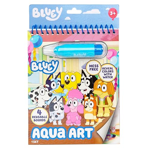 Bluey Aqua Art – Friends Forever - style: Bluey and Friends