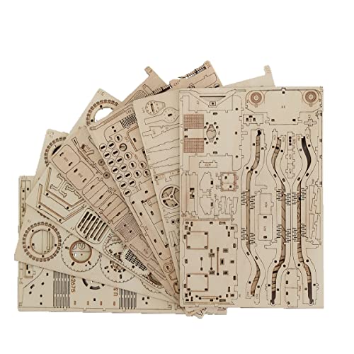 3D Wooden Puzzle - Wood Crafts Mechanical Off-Road Vehicle Building Model Kits - Wooden STEM DIY Brain Teaser Puzzle - Off-Road Vehicle 3D Puzzle Birthday Gifts Christmas - style: Off-Road Vehicle