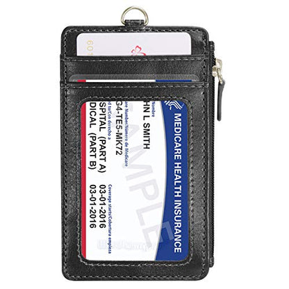 Wisdompro 10 Pack New Medicare Card Protector Sleeves, 6 Mil Clear PVC | Soft and Flexible Wallet Size Slot for Social Security Card, Insurance Card, Credit Card, Debit Card, Driver’s License - size: 10 Pack