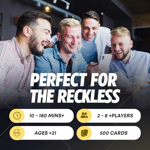 Adult Party Game – Party Card Game for Adults 21+ | 500+ Bold Challenges & Icebreakers | Game Night for Groups & Friends