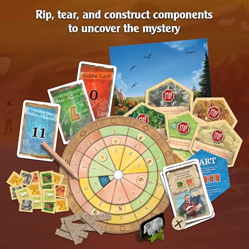 EXIT: The Game - Adventures on Catan | Interactive Escape Room Experience| Cooperative | 1-4 Players | 10+ | Kosmos | Game for Kids and Adults