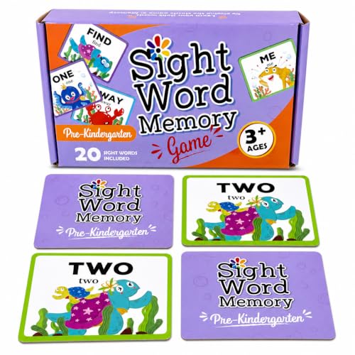 Urban Supply Sight Word Memory Game / Matching Game. Reading & Language Building for Grades Pre-Kindergarten Through Second Grade. Early Children's Educational Learn to Read (Pre-Kindergarten)