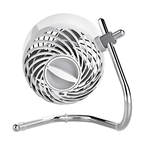 Vornado Pivot Personal Air Circulator, Portable, Desk Fan, Electric, Ice White - color: Ice White