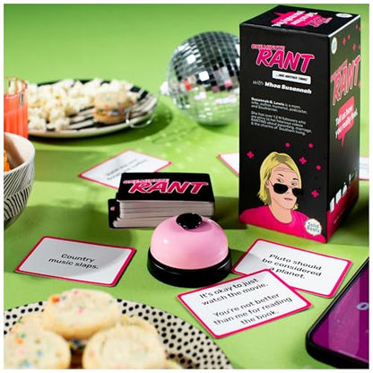 Spin Master Games One Minute Rant The Controversial Family Game | Rant For 60 Seconds On A Topic, Sparks Lively & Funny Debates, Great Pick For Family Game Night, For 3-8 Players, Ages 12+