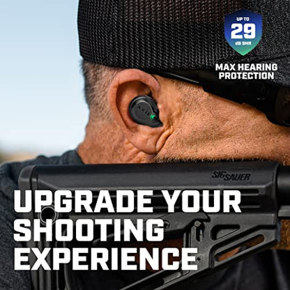 AXIL XCOR PRO Wireless Bluetooth Earbuds, HearPRO Enhancement | Touch Control, Dust & Water Resistant, Wind Resistant, True Wireless Earbuds For Hearing Protection And Enhancement