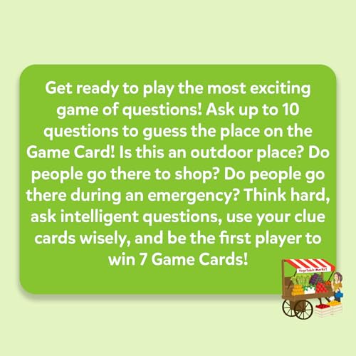 Skillmatics Guess in 10 Around Town – Card Game for Kids & Families | Perfect for Boys, Girls & Kids, Travel Friendly Card & Board Games, Gifts for Ages 6, 7, 8, 9 & Up - style: 3. Around the Town