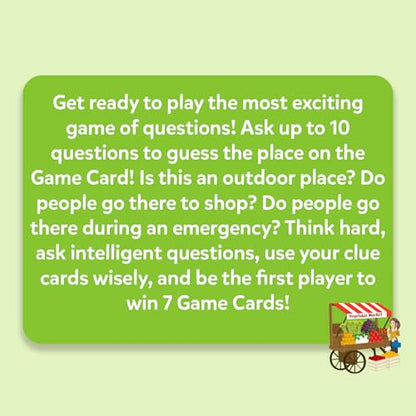 Skillmatics Guess in 10 Around Town – Card Game for Kids & Families | Perfect for Boys, Girls & Kids, Travel Friendly Card & Board Games, Gifts for Ages 6, 7, 8, 9 & Up - style: 3. Around the Town