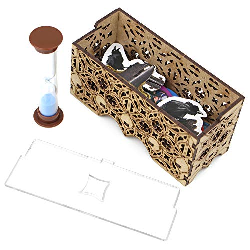 TowerRex Organizer for Mysterium Board Game and Hidden Signs, Secrets and Lies Expansion, Storage Instert, Accessories Upgrade