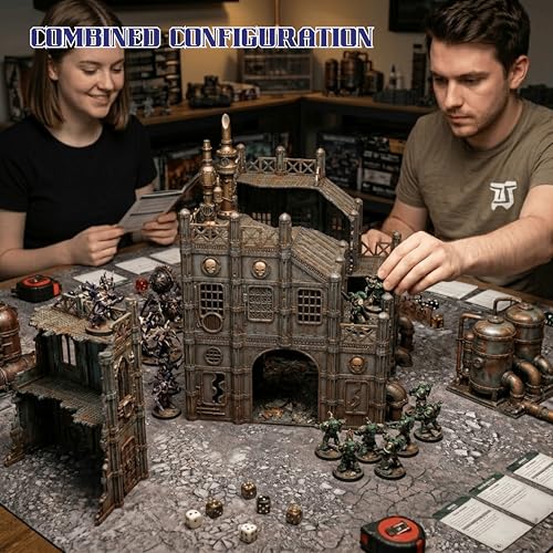 Industrial Ruins Set 1: Mars Factory Wargaming Terrain Series
