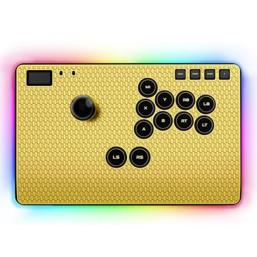 Sehawei Haute42 C-AS Magnetic Arcade Stick, Aluminum Leverless Fightstick for PC/PS3/PS4/Switch, Hot Swap, SOCD Support