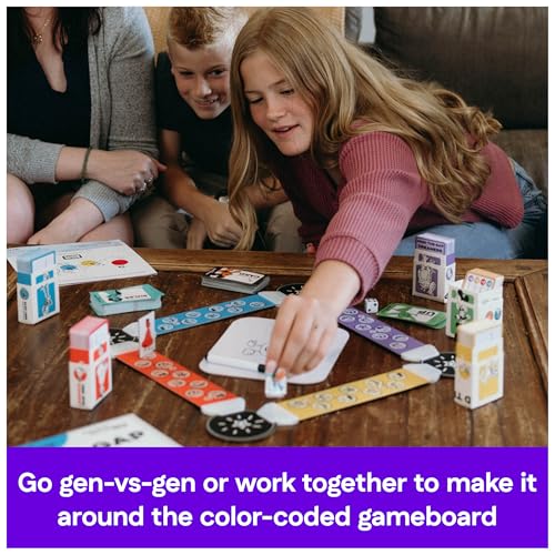 Spin Master Games Mind the Gap Disney Edition Trivia Board Game | Trivia For The Generations, Test Your Disney Knowledge Across Different Eras, For 2 or More Players, Ages 10 & Up