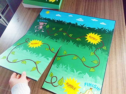 Blank Game Board & Box, 20 Inch DIY Create Your Own Board Game Kit | Design custom board games for classrooms, family fun, gifts, and game design projects - style: 20" Board/Box