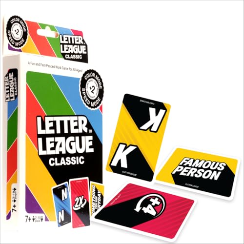 Word Game - for Families Adults and Kids, Word Card Game for All Ages, Family Games for Kids and Adults, Expand Your Vocabulary, Quick Play, Adults Games for Game Night
