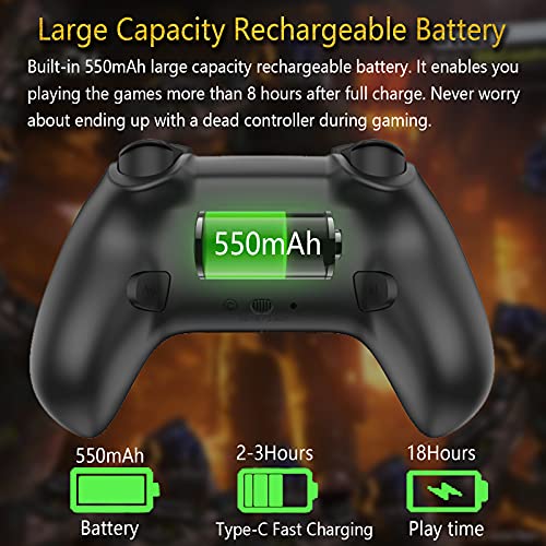 iOS MFi Controller, Megadream Gaming Controller Joystick Joypad with Adjustable Clamp for iOS 13.4+ Version iPhone/iPad, iPhone 13/13 Pro/13 Mini, iPhone 12 Pro/Mini, Not for TV - Grey [Direct Play] - color: Grey