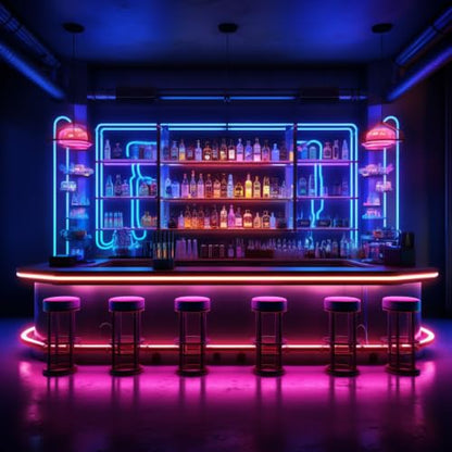 SUPERNIGHT RGB LED Strip Lights with Remote Controller & Power Supply | Color Changing, 16.4Ft SMD5050 300LEDs, Flexible, Cuttable, 44-key IR Remote, 12V Power Adapter, for Bedroom TV Backlight