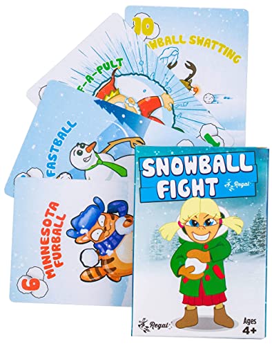 Regal Games Card Games for Kids - Go Fish, Crazy 8's, Old Maid, Slap Jack, Monster Memory Match, Snowball Fight - Holiday-Themed, Simple & Fun Classic Family Table Games - Games May Vary (6 Set) - color: Holiday 6 Pack